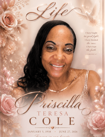 Priscilla Teresa Cole Obituary